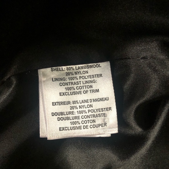 Pendleton Lambswool Coat with Coyote Fur Hood - Picture 4 of 6